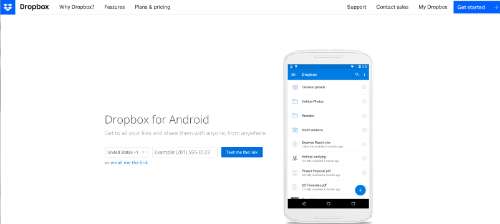esempio landing page